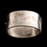 Aesthetic Movement Countryside Scene Pheasant Bangle