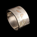 Aesthetic Movement Countryside Scene Pheasant Bangle