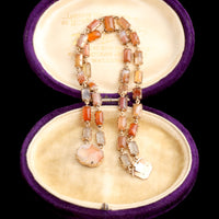 Georgian Agate Link Bracelet