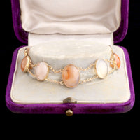Victorian Agate Cabochon Bracelet