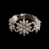 Georgian Cut Steel Flower Bracelet