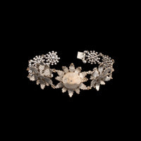 Georgian Cut Steel Flower Bracelet