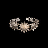 Georgian Cut Steel Flower Bracelet
