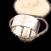 Victorian Ivy & Primrose Locket Bangle