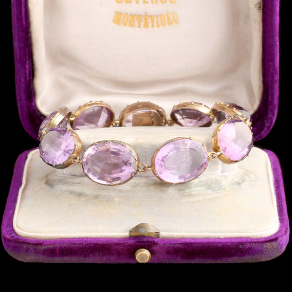 Victorian Amethyst Bracelet