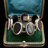 Victorian Bullseye Agate Bracelet