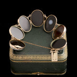 Victorian Bullseye Agate Bracelet