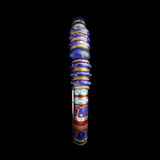 1920s Egyptian Revival Lapis & Enamel Bangle