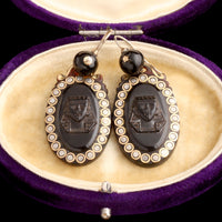 Victorian Pique Pharaoh Earrings