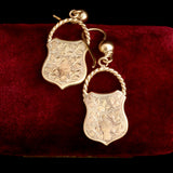 Late Victorian Padlock Earrings