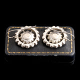 Late 18th Century Iberian Topaz Cluster Earrings