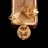 Late Victorian Birdcage Earrings