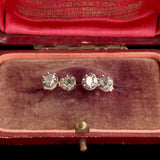 Georgian Rose Cut Diamond Studs