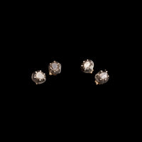 Georgian Rose Cut Diamond Studs