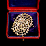 Georgian Cut Steel Bull's Eye Earrings