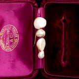 Early 20th Century Fresh Water Pearl Earrings