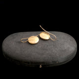 Georgian Dendritic Agate & Garnet Earrings