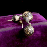 Victorian Flowers & Stars Pique Earrings