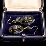 Victorian Agate Fly Earrings