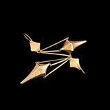 Gothic Revival Stylized Urn Earrings