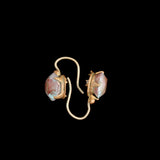 Edwardian Cushion Cut Saphiret Earrings