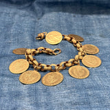 Georgian Pinchbeck Chain w/ Gaming Tokens