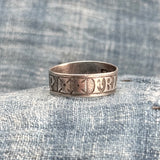 Victorian Silver Friendship Ring