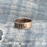 Victorian Silver Friendship Ring