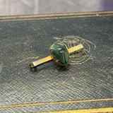 Egyptian Revival Scarab Beetle Bar Pin
