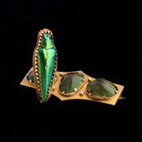 Victorian Egyptomania Beetle Brooches