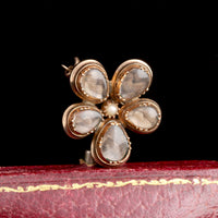 Georgian Sentimental Pansy Brooch