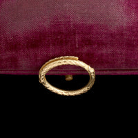Georgian Ouroboros Split Ring