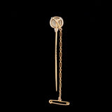 Edwardian Moonstone Fox Stickpin
