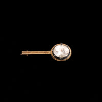 Georgian Rock Crystal Halley's Comet Brooch