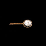Georgian Rock Crystal Halley's Comet Brooch