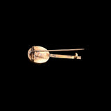 Georgian Rock Crystal Halley's Comet Brooch
