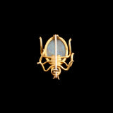 Victorian Labradorite Beetle Brooch