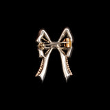 Early 19th Century Iberian Topaz Bow Brooch