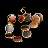 Victorian Matched Jasper Collar/Bracelet Set