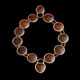 Victorian Matched Jasper Collar/Bracelet Set