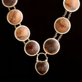 Victorian Matched Jasper Collar/Bracelet Set