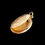 Victorian Hebrew Motto Heraldic Locket