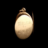 Victorian Hebrew Motto Heraldic Locket