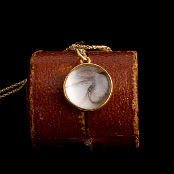 Edwardian Fisherman's Fly Necklace