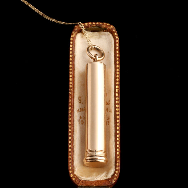 1920s Encased Whistle Necklace