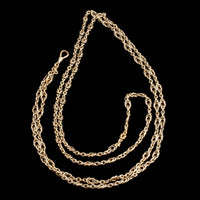 Victorian Love Knot 56" Guard Chain