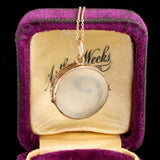 Late Victorian Petite Round Photo Locket