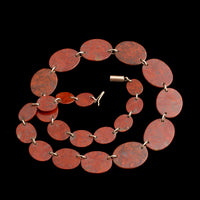 Georgian Red Jasper Necklace