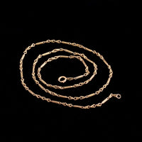 Victorian Fancy Link 20" Gold Chain