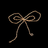 Victorian Fancy Link 20" Gold Chain